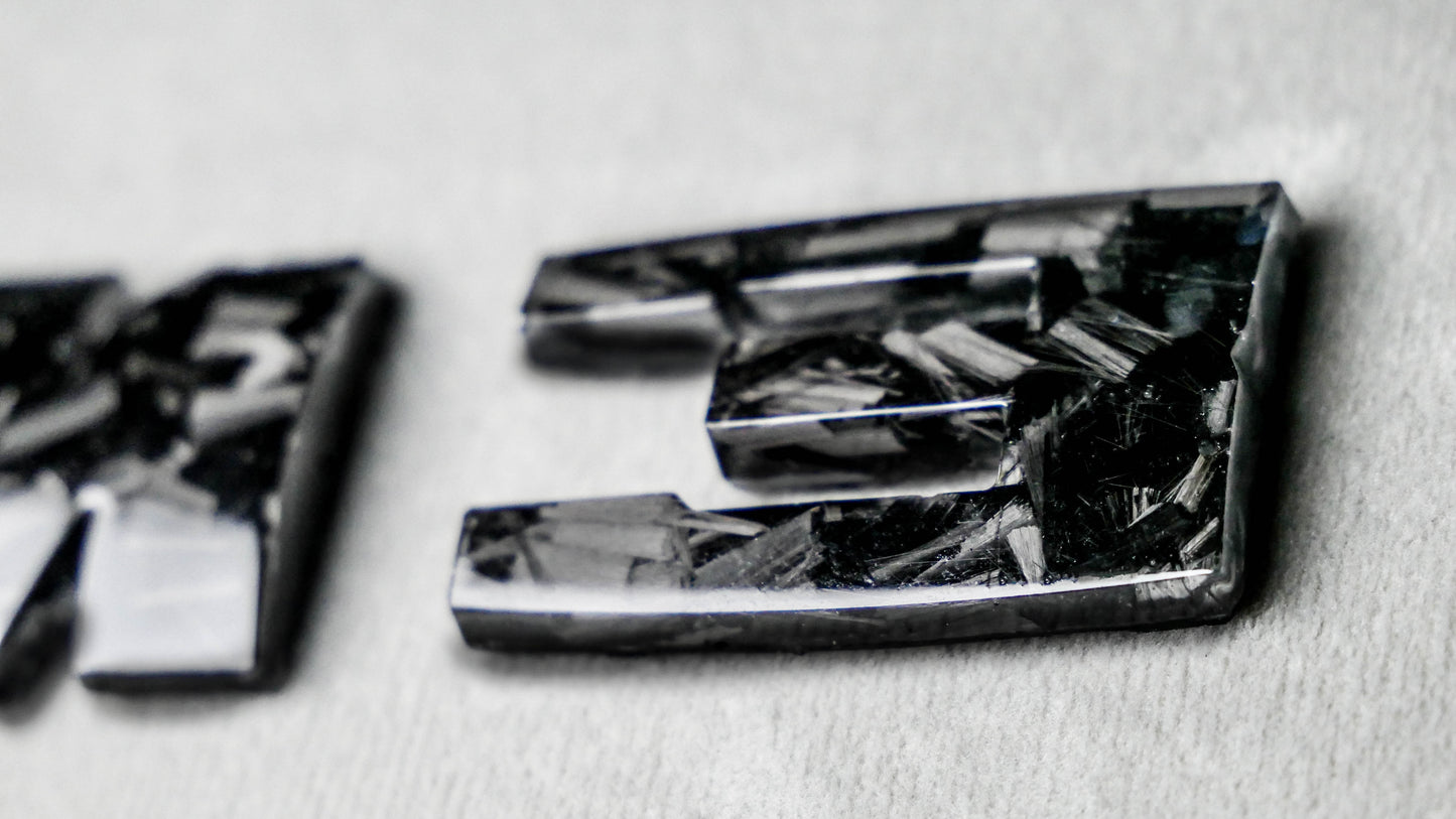 Hand-forged carbon badge for the front and rear of M2, M3, M4, M5, M6, M8