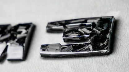 Hand-forged carbon badge for the front and rear of M2, M3, M4, M5, M6, M8