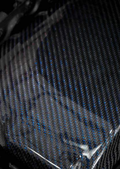 COUVERCLE BATTERIE en carbone pour TWINGO 2